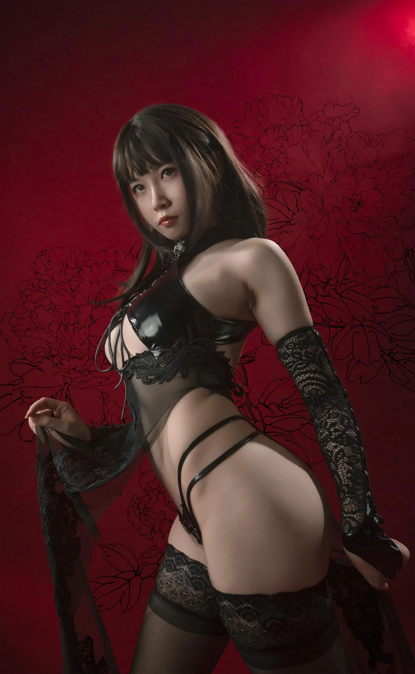 uki雨季 – NO.05 靡烟旗袍 [20P]插图1